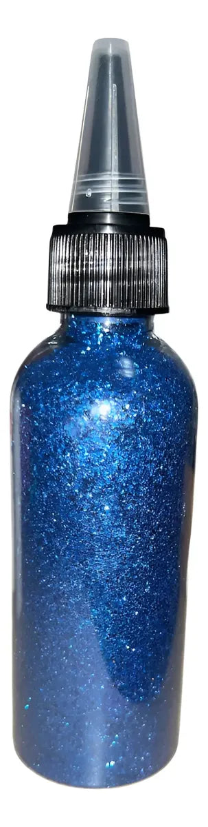 Escarcha Purpurina Glitter 80 Gramos Con Dosificador y tapa