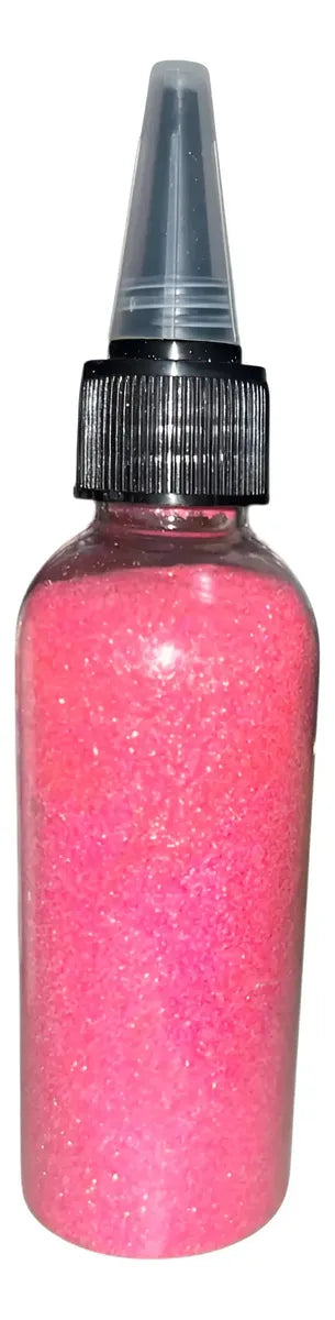 Escarcha Purpurina Glitter 80 Gramos Con Dosificador y tapa