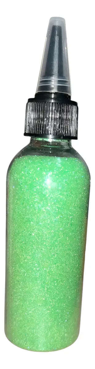 Escarcha Purpurina Glitter 80 Gramos Con Dosificador y tapa