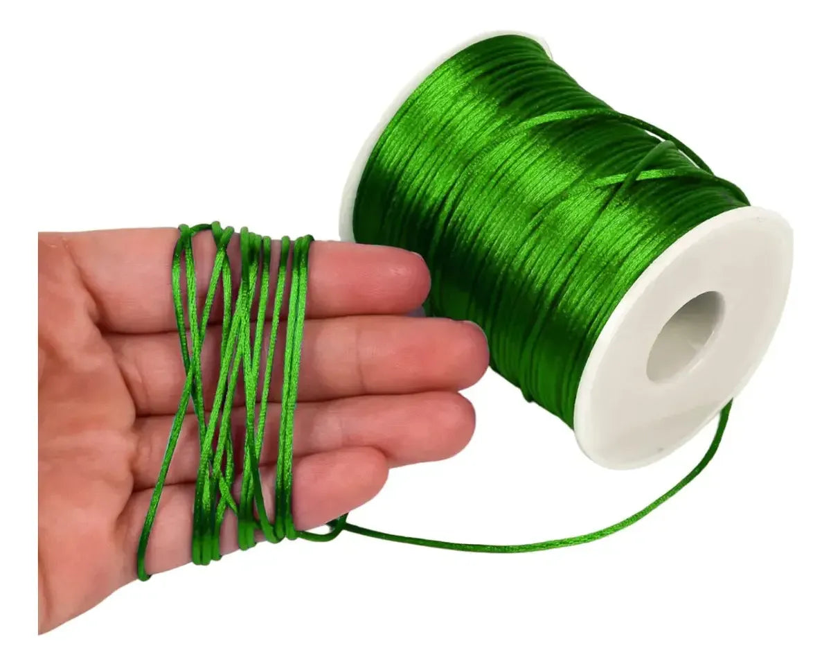 Cordón Seda Cola De Ratón 2mm X 10 Metros