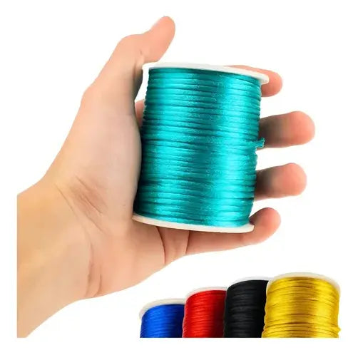 Cordón Seda Cola De Ratón 2mm X 10 Metros