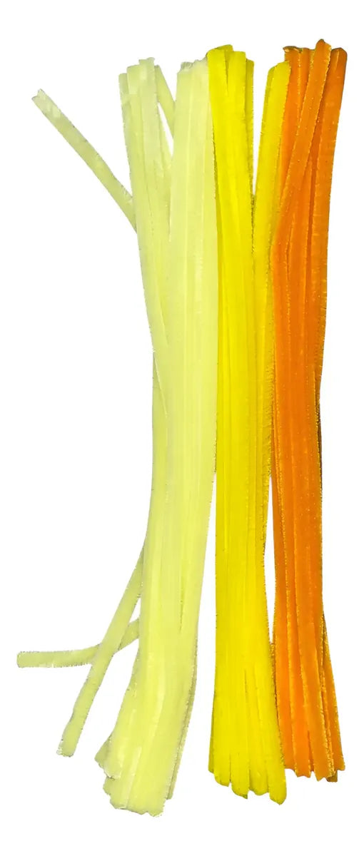 Limpiapipas De Colores 0.6x30cm 30 Unidades