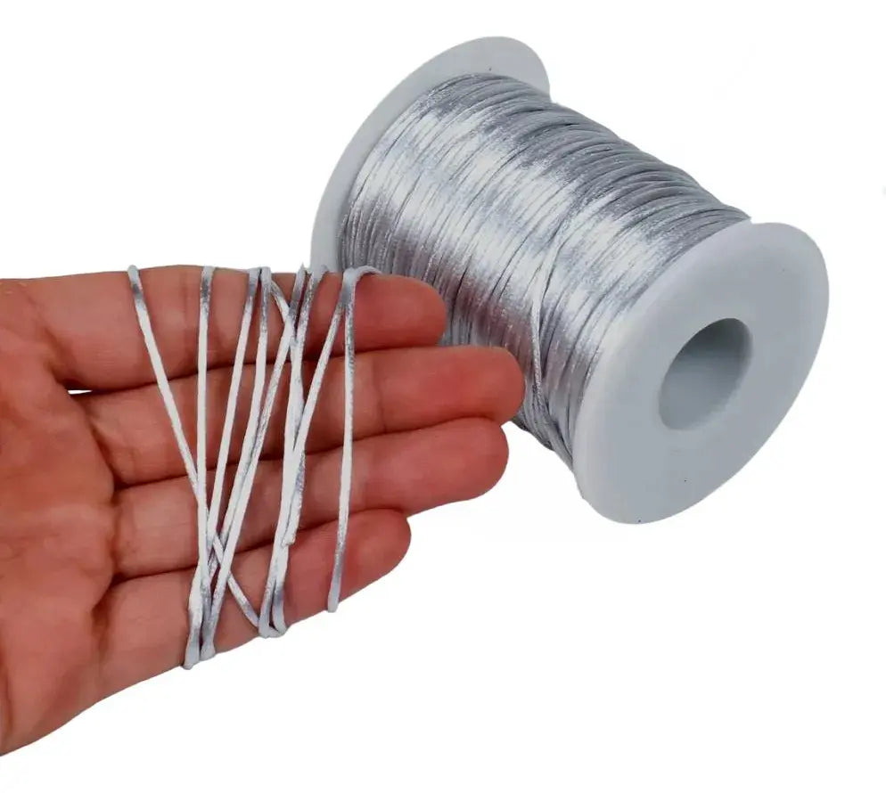 Cordón Seda Cola De Ratón 2mm X 10 Metros