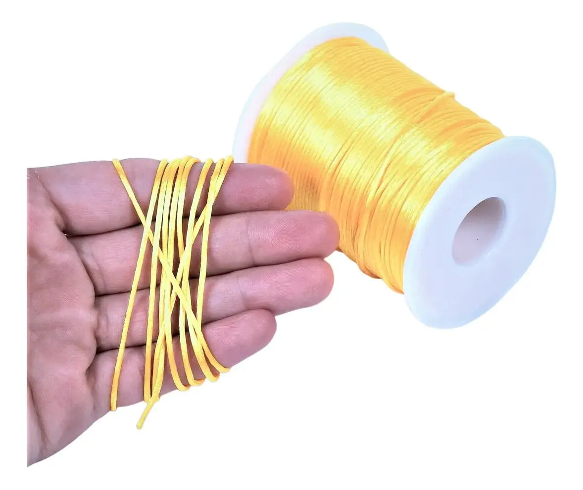 Cordón Seda Cola De Ratón 2mm X 10 Metros