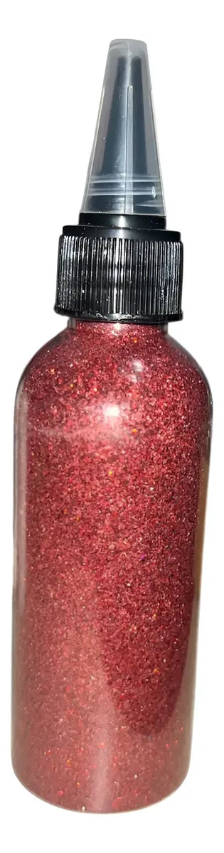 Escarcha Purpurina Glitter 80 Gramos Con Dosificador y tapa