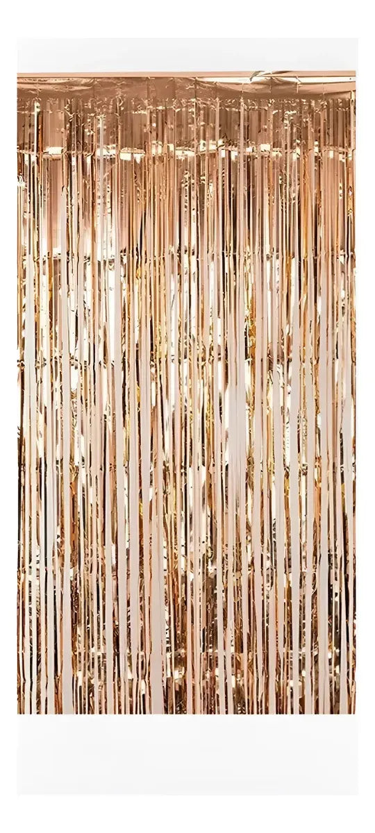 Guirnalda Cortina Metálicas De Cumpleaños y Decoración