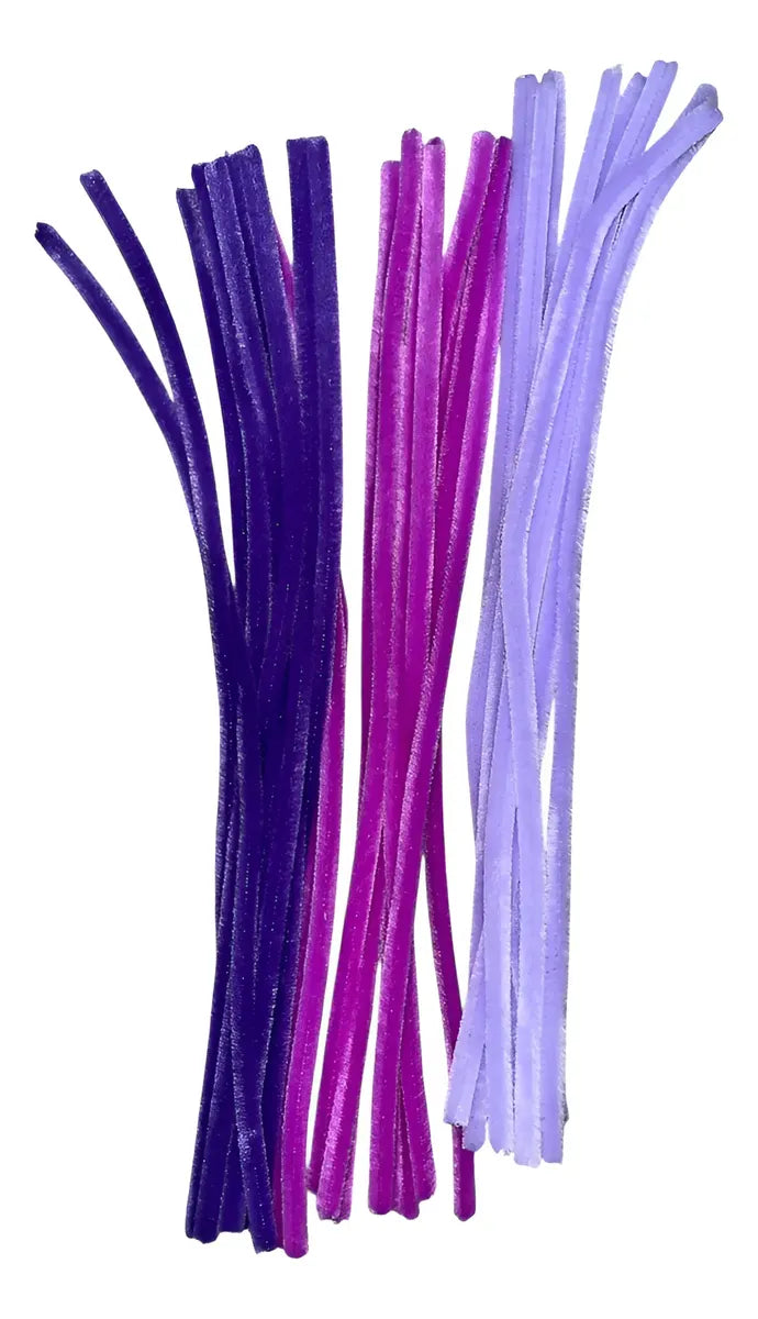Limpiapipas De Colores 0.6x30cm 30 Unidades