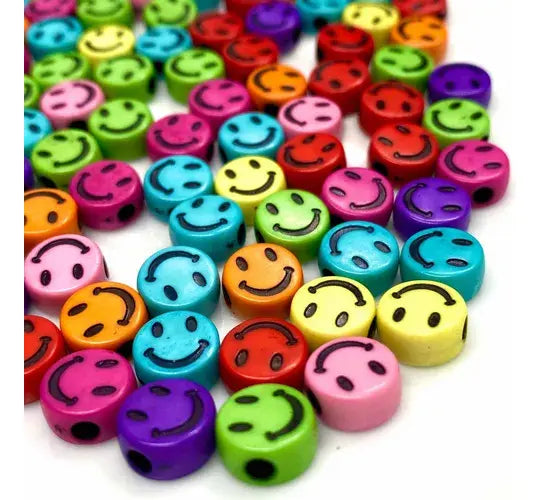 Perlas Con Letra 100 Unidades Surtidas