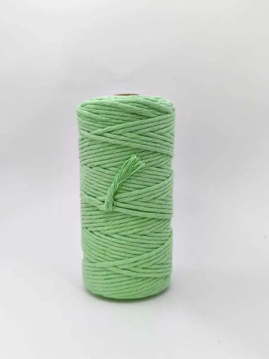 Cordón Para Macramé De 3 Mm Rollo De 100 Metros 100% Algodón