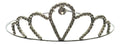 Corona O Tiara Princesa Con Brillos Metálica