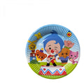 Pack 10 Platos De Cartón Payaso Plim Plim Cumpleaños