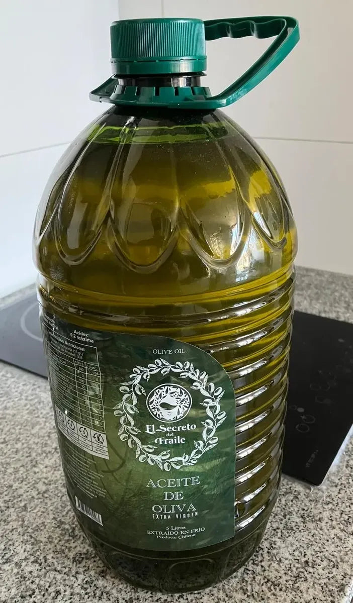 Aceite De Oliva Extra Virgen 5 Litros El Secreto Del Fraile