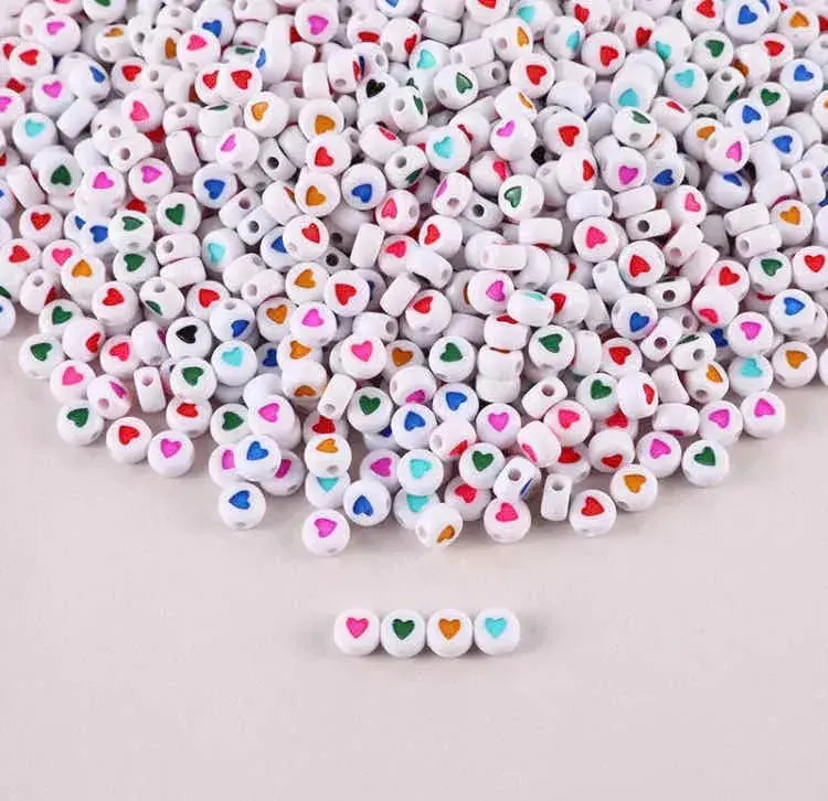 Perlas Con Letra 100 Unidades Surtidas