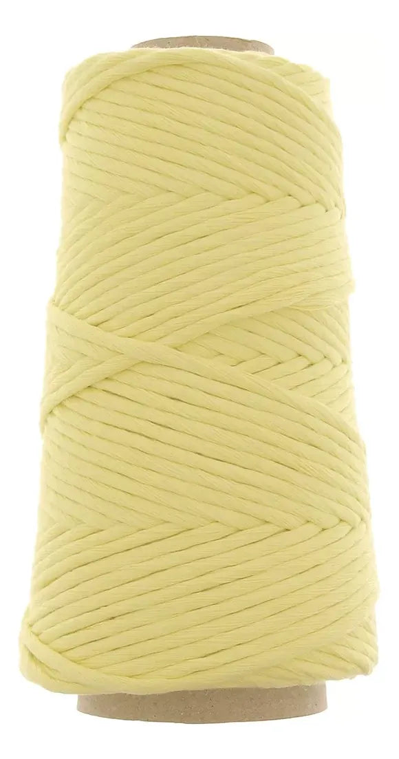Cordón Para Macramé De 3 Mm Rollo De 100 Metros 100% Algodón