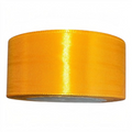 Rollo de cinta satín doble cara color amarillo brillante de 4cm de ancho de Importadora Acacia para manualidades