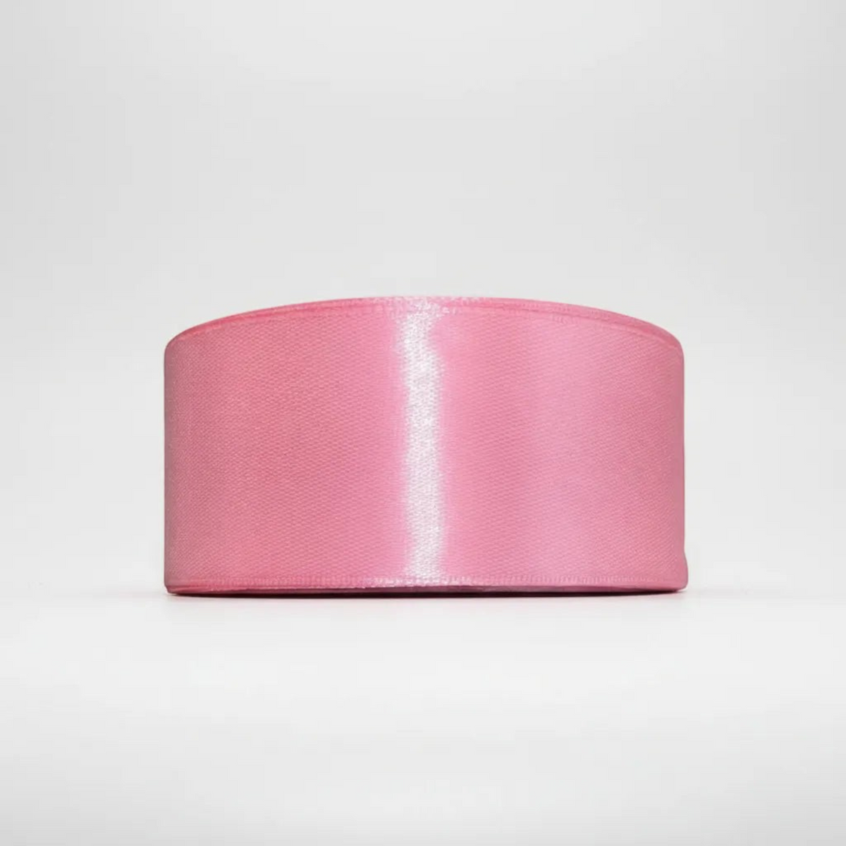 Cinta satín rosa de doble cara de 4cm de ancho de Importadora Acacia para manualidades y decoración de regalos